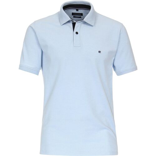 Vêtements Homme T-shirts & Polos Casa Moda Poloshirt Bleu Clair Bleu