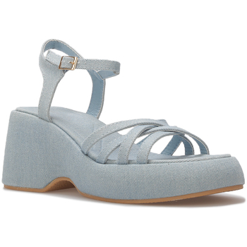 Chaussures Femme Sandales et Nu-pieds La Modeuse 70220_P163820 Bleu