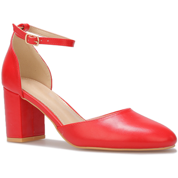 Chaussures Femme Escarpins La Modeuse 70820_P165757 Rouge