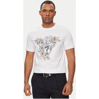 Vêtements Homme T-shirts manches courtes Guess M4GI11 I3Z14 Blanc