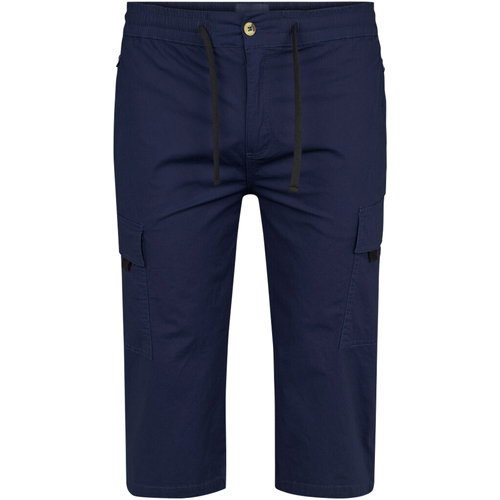 Vêtements Homme ribbed-knit Shorts / Bermudas North 56°4 Pantacourt coton Bleu