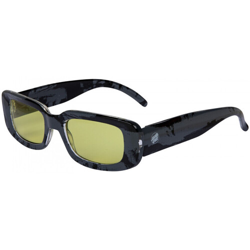 Paradis Collection oval frame sunglasses Homme Lunettes de soleil Santa Cruz Crash glasses Noir