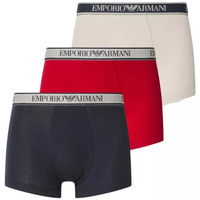 Sous-vêtements Homme Boxers Ea7 Emporio Armani PACK de 3 Rouge