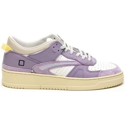 Chaussures Femme Baskets mode Date W401-TO-BC-IP - TORNEO-BICOLOR WHITE PURPLE Violet