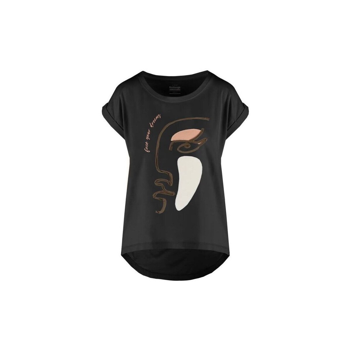 Vêtements Femme T-shirts & Polos Bomboogie TW8511 T JIN4-90 Noir