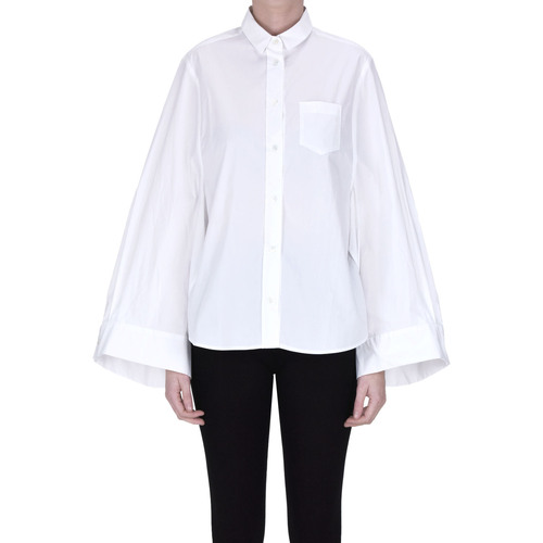 Vêtements Femme Chemises / Chemisiers Roberto Collina TPC00003100AE Blanc