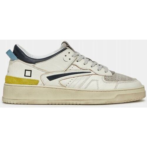 Chaussures Homme Baskets mode Date M401-TO-CO-WA TORNEO COLORED-WHITE GREY Blanc