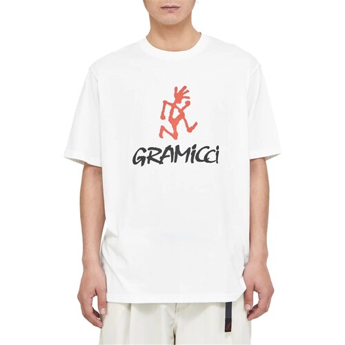Vêtements Homme T-shirts match manches courtes Gramicci G4SU-T097 Blanc