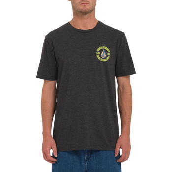 Vêtements Homme T-shirts manches courtes Volcom Camiseta  Fried Heather - Heather Black Noir