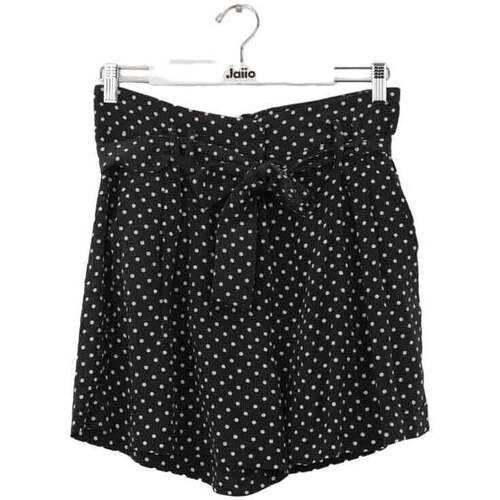 Vêtements Femme your Shorts / Bermudas Tara Jarmon Short en soie Noir