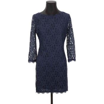 Vêtements Femme Robes Diane Von Furstenberg Robe en dentelle Bleu