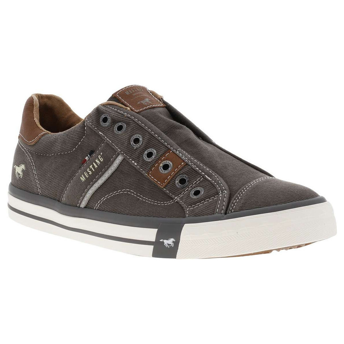 Chaussures Homme Baskets mode Mustang 4072404 Gris