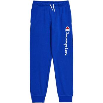 Vêtements Garçon Pantalons de survêtement Champion Rib cuff pants Bleu