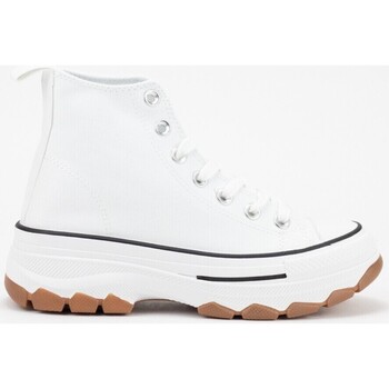 Chaussures Femme Baskets basses Keslem Zapatillas  en color blanco para Blanc