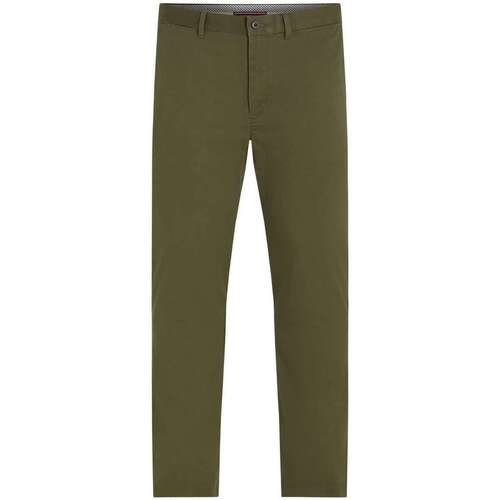 Vêtements Homme Pantalons 5 poches Tommy crest Hilfiger 152667VTPE24 Kaki