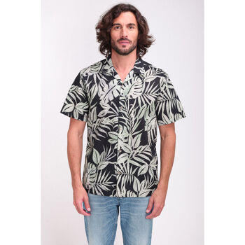 Vêtements Homme Chemises manches longues Teddy Smith Chemise droite à manches courtes avec col hawaien CFALCO MC Gris