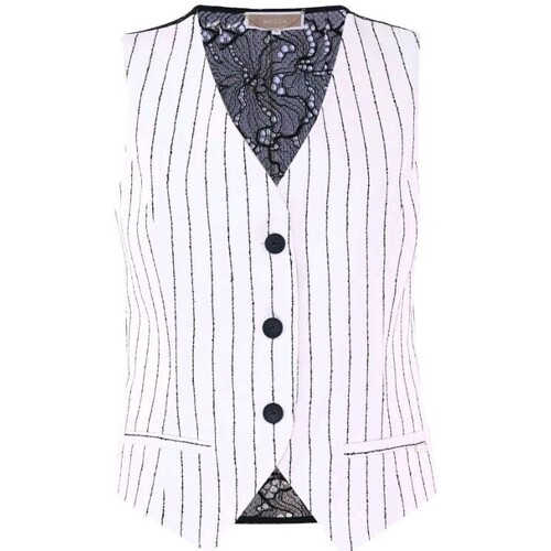 Vêtements Femme Gilets / Cardigans Kocca GUY Blanc