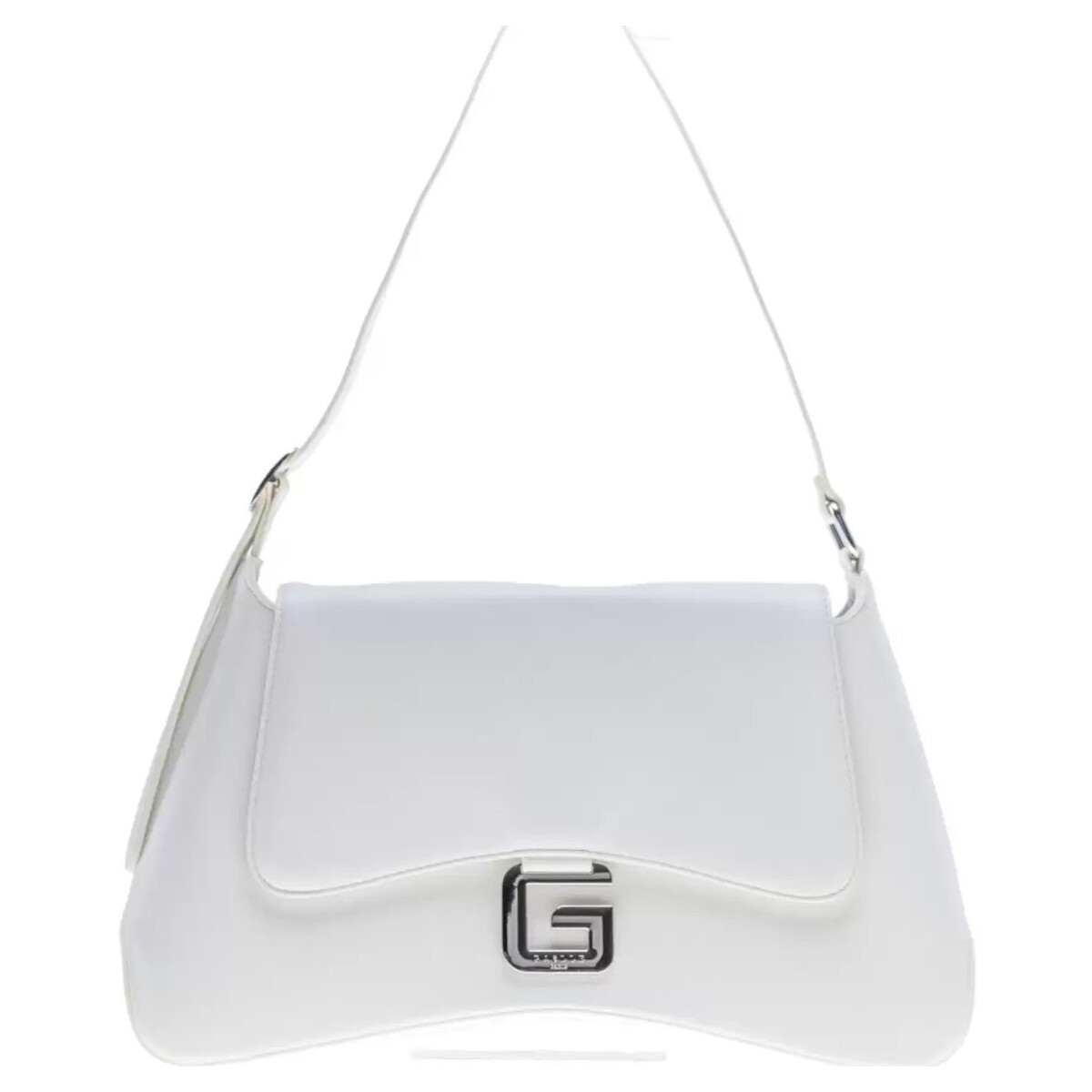 Sacs Femme Sacs GaËlle Paris White Big Shoulder Bag Blanc