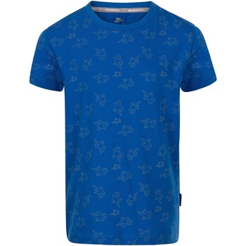 Vêtements Garçon T-shirts manches longues Trespass TP6360 Bleu