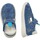 Chaussures Garçon Sandales et Nu-pieds Naturino Sandales semi-fermées en suède MUUFY Bleu