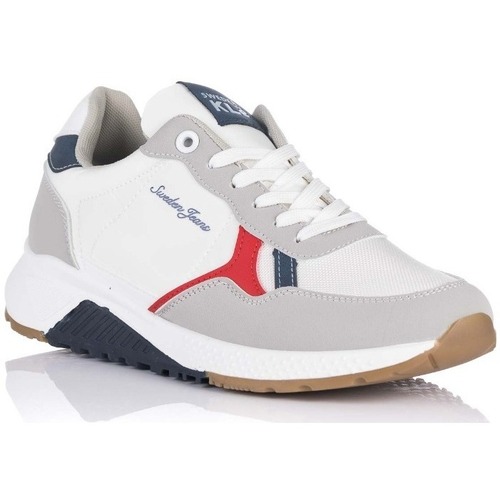 Chaussures Homme Baskets basses Sweden Kle 251662 Blanc