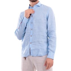 Vêtements Homme Chemises manches longues Yes Zee C505-UP00 Bleu