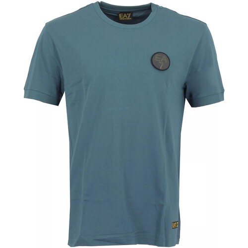Vêtements Homme T-shirts & Polos Ea7 Emporio Armani crepe Tee-shirt Gris