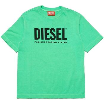 Vêtements Enfant T-shirts short-sleeved & Polos Diesel J01902 KYAYB - TNUCI-K587 Vert