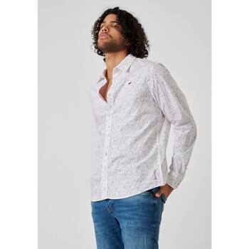 Vêtements Homme Chemises manches longues Kaporal CHEVY Blanc