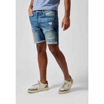 Vêtements Homme Bb14 Shorts / Bermudas Kaporal VITO Bleu