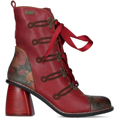 Chaussures Femme Boots Laura Vita EVCAO 01 Rouge