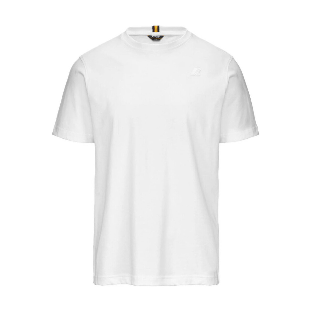 Vêtements Homme T-shirts manches courtes K-Way k4125ew-001 Blanc