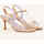 Chaussures Femme Sandales et Nu-pieds Albano Sandales  avec strass et bride réglable Rouge
