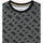 Vêtements Garçon T-shirts & Polos BOSS T-shirt  en coton avec logo all-over Noir