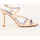 Chaussures Femme Sandales et Nu-pieds Albano Sandales  en cuir verni nude avec bride Rose