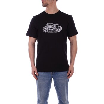 Vêtements Homme T-shirts manches courtes Barbour MTS1295 Noir