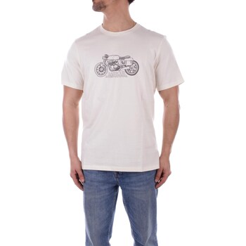 Vêtements Homme T-shirts manches courtes Barbour MTS1295 Blanc