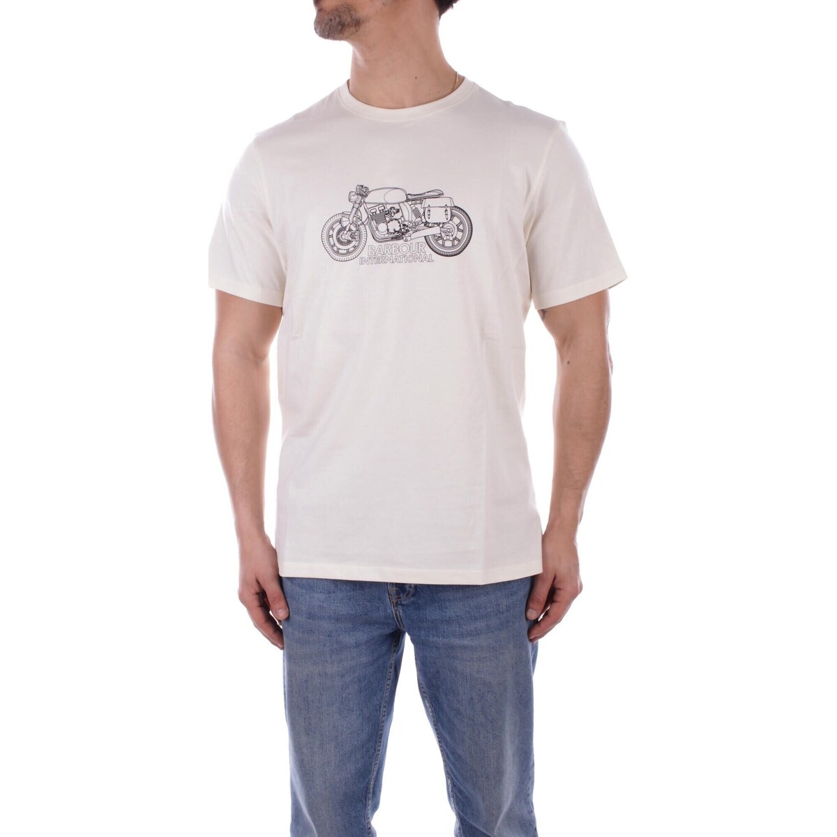 Vêtements Homme T-shirts ANOWHEREMAN manches courtes Barbour MTS1295 Autres