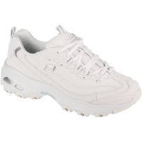 Chaussures Femme Baskets basses Skechers D'Lites-Play On Blanc