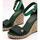 Chaussures Femme Sandales et Nu-pieds Tommy Hilfiger  Vert