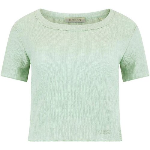 Vêtements Femme T-shirts & Polos Guess Sarja W3GP34 KBQI0 Vert