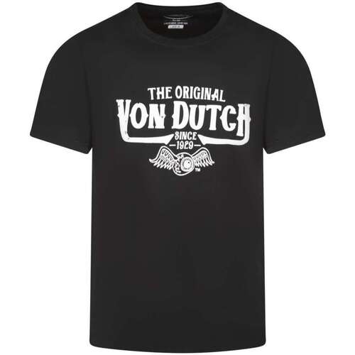 Vêtements Homme T-shirts manches courtes Von Dutch 164239VTPE24 Noir