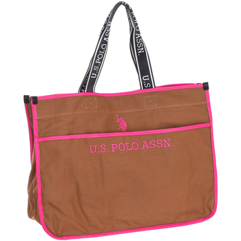 Sacs Femme Cabas / Sacs shopping U.S Polo Assn. BEUHX2831WUA-BROWN Multicolore