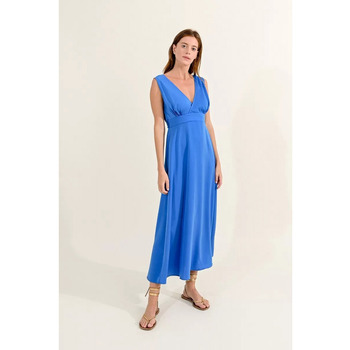 Vêtements Femme Robes Molly Bracken - LADIES WOVEN DRESS Bleu