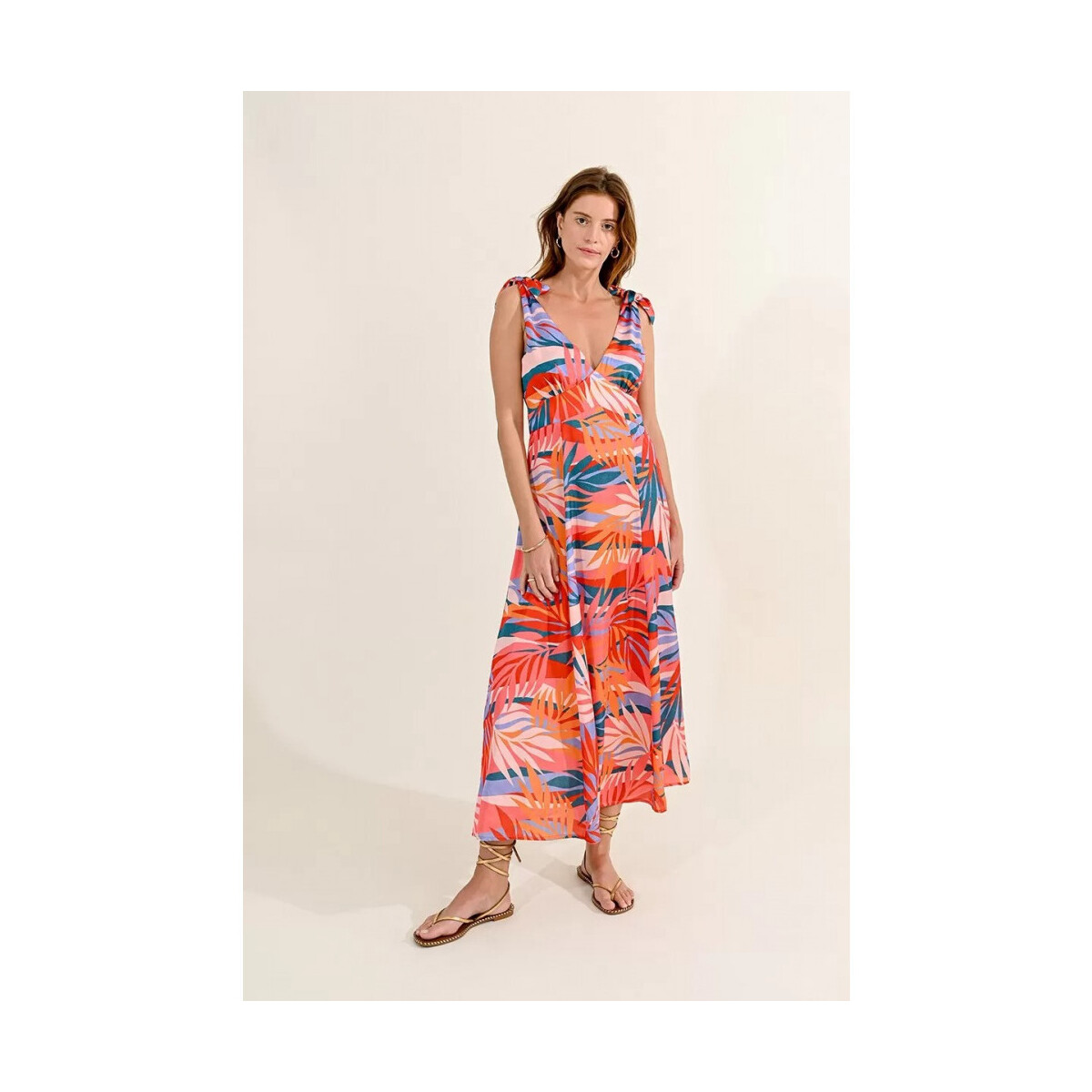 Vêtements Femme Robes Molly Bracken - LADIES WOVEN DRESS Multicolore