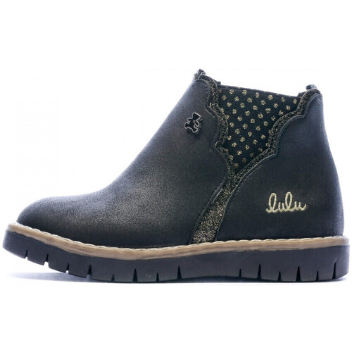 Chaussures Enfant Boots LuluCastagnette 801572-21 Noir