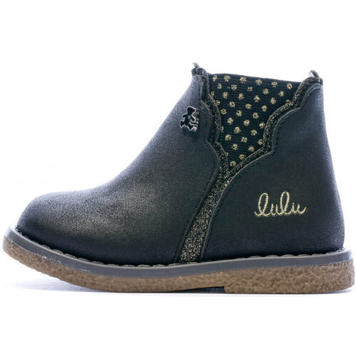 Chaussures Enfant Boots LuluCastagnette 801571-11 Noir