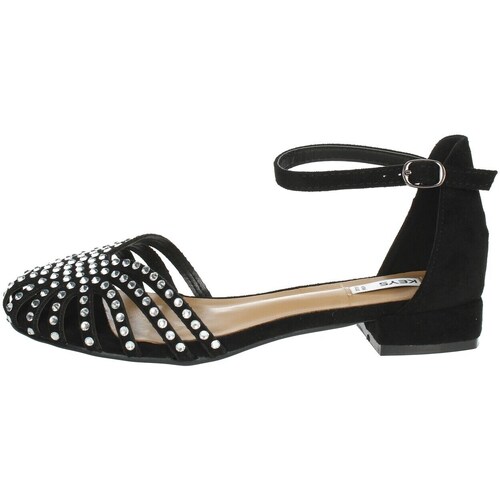 Chaussures Femme Fleur De Safran Keys K-9500 Noir