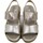 Chaussures Femme Sandales et Nu-pieds Walk In The City Femme Chaussures, Sandales en Cuir, Talon Compensé - 45124 Beige