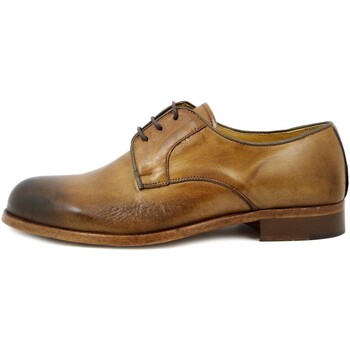 Chaussures Homme Derbies & Richelieu Exton Homme Chaussures, Derby, Cuir souple - 9911 Marron